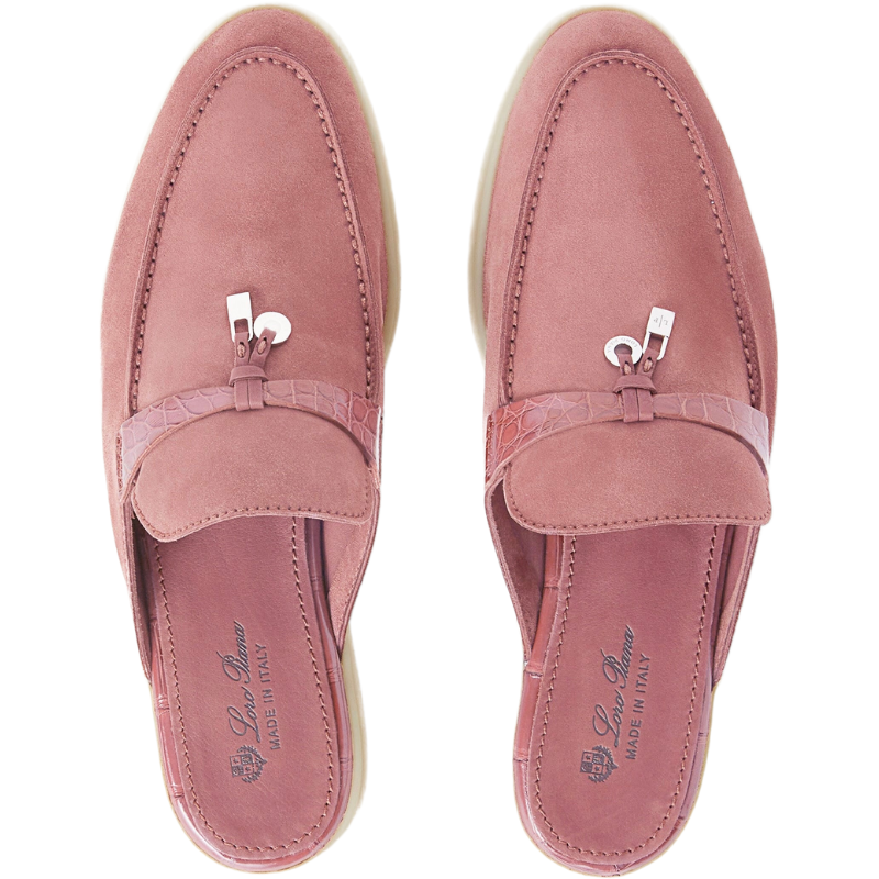 Loro Piana Charms Walk Babouche Loafer 'Noisette Rose' Limited edition