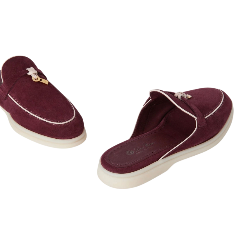 Loro piana Summer Charms Walk Loafer 'burgundy'