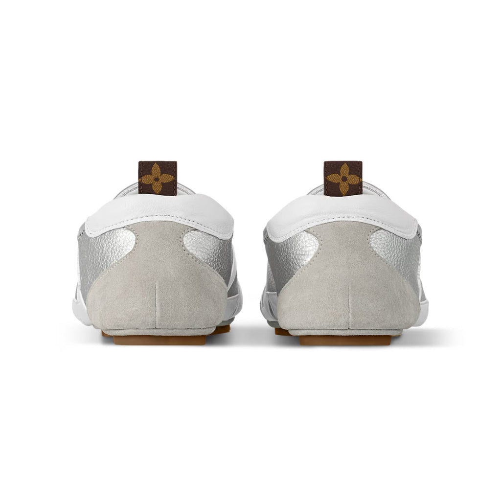 Louis Vuitton LV Sneakerina Metallic grained calf leather
