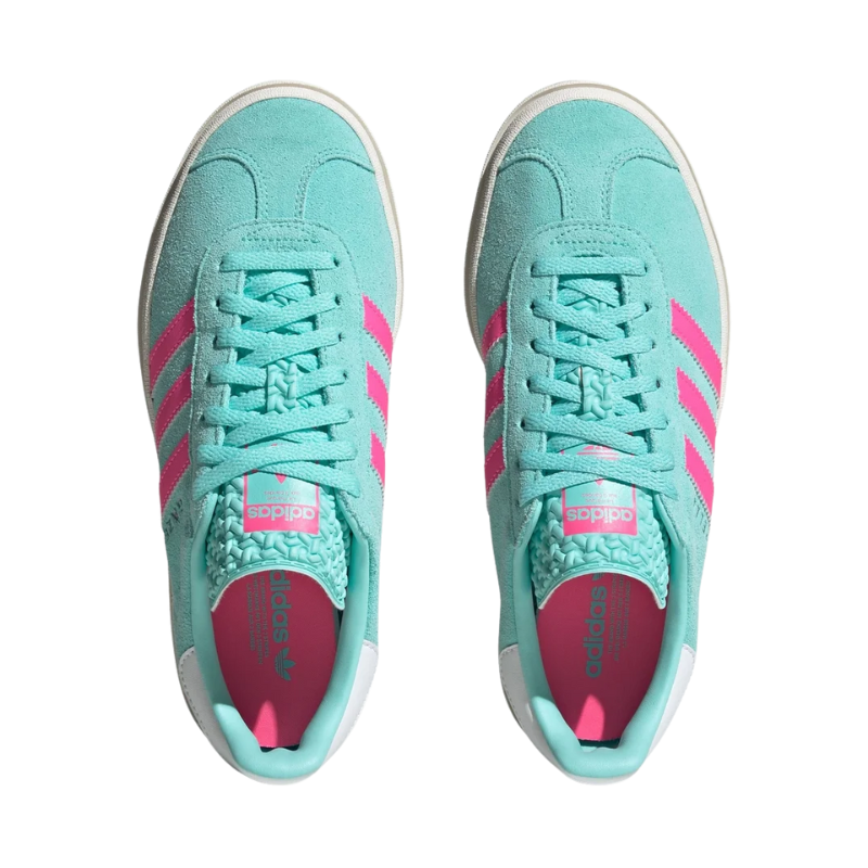 Adidas Gazelle Bold Flash Aqua – Lucid Pink