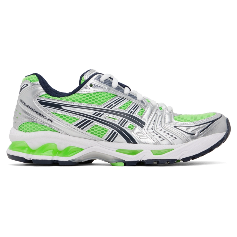 Asics Gel-Kayano 14 – Silver and Green